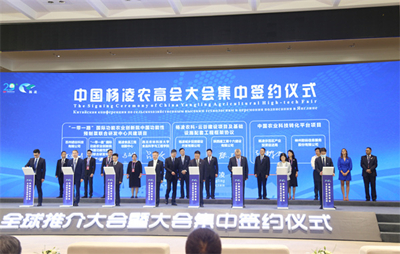 陕建控股与杨凌区签署战略合作协议
